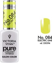 VICTORIA VYNN™ Gel Nagellak - Gel Polish - Pure Creamy Hybrid  - 8 ml - Elelctric Lime  - 084