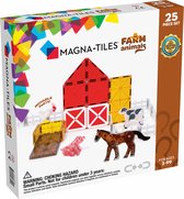 Magna-Tiles Animaux de la ferme | Set de 25 pièces