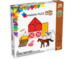 foto van Magna Tiles - Boerderij set - Magnetisch Speelgoed 25 stuks