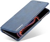Samsung Galaxy S10 Plus Book Case Portemonnee Hoesje Blauw