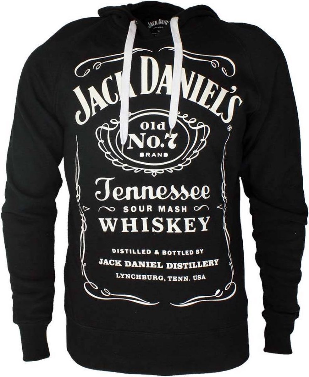 Jack Daniel's - Zwarte Hoodie - X Large | bol