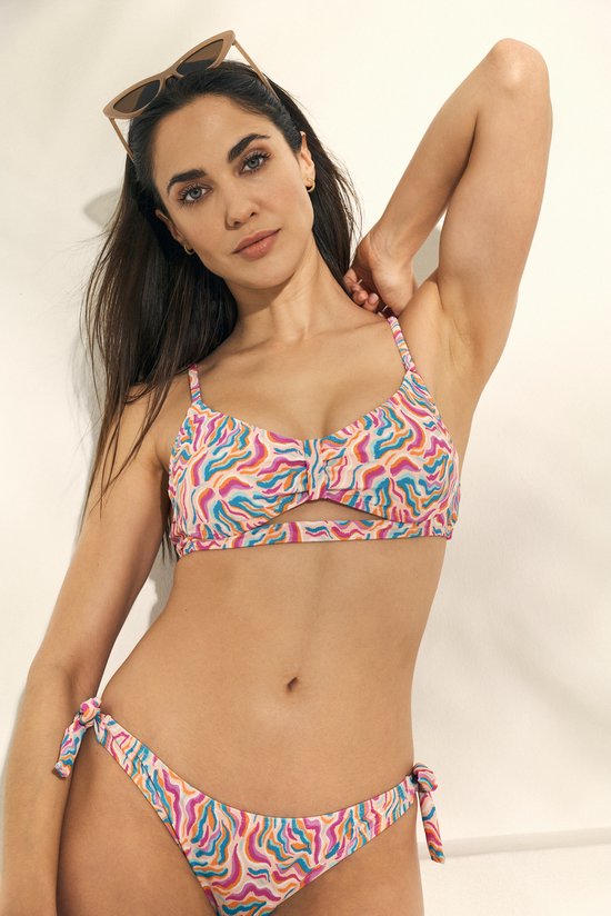 Promise - Costa Rica Bikini Set - maat 80C - Meerkleurig/Roze