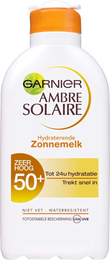 Garnier Ambre Solaire Zonnebrandcrème SPF 50+ - 200 ml - Hydraterend |  bol.com