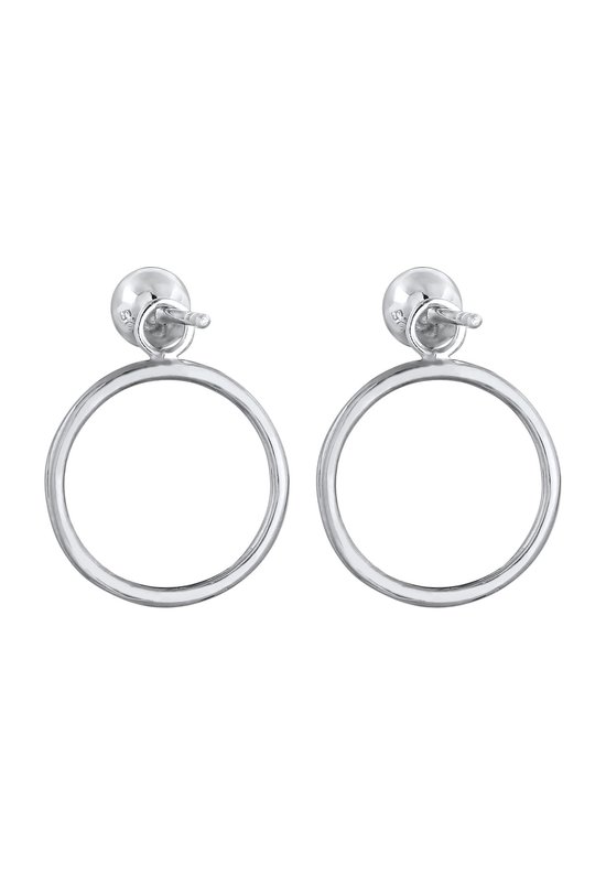 Elli Collana da Donna Cerchio Tagliato Filigrana in Argento Sterling 925