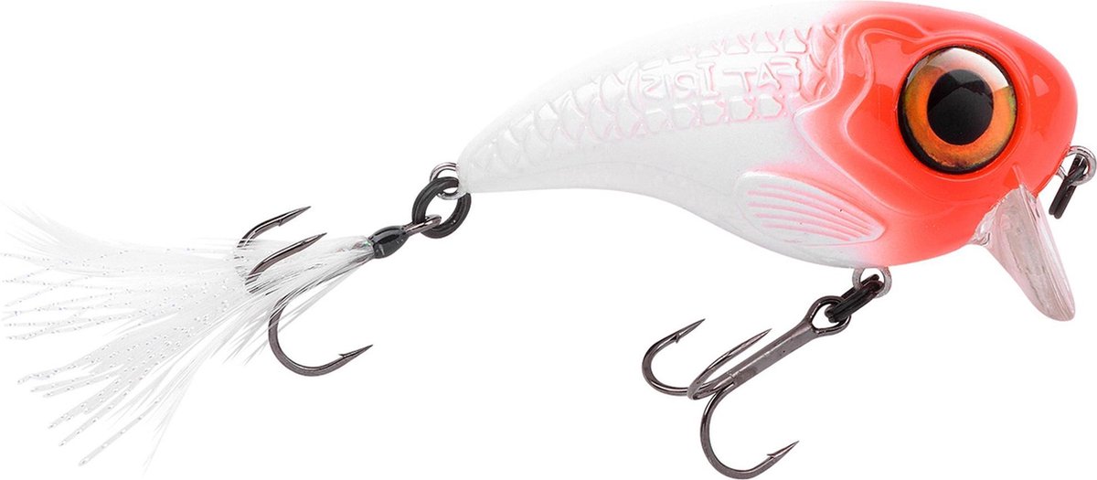 Spro - Fat Iris | Plug | Red Head | 8cm | 40g - Redhead