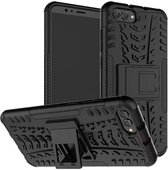 Schokbestendige Back Cover - Honor View 10 - Zwart