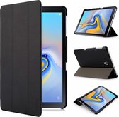 Samsung Galaxy Tab A 10.5 hoes - Tri-Fold Book Case - Zwart