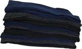 Heren  sokken  9 paar Zwart Grijs Blauw 39-42