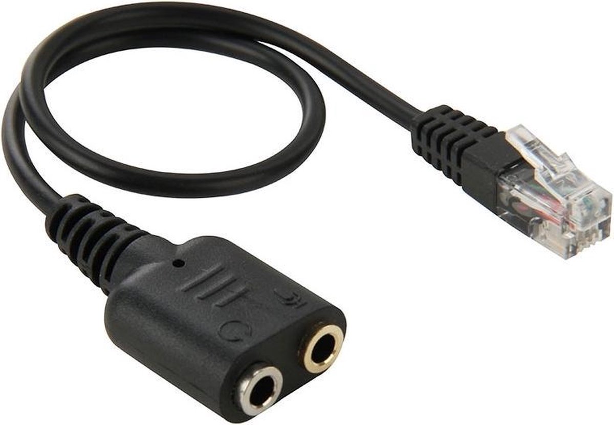 equip Cavo telefonico da RJ9 a. Jack per cuffie - acquista su