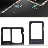 2 SIM-kaartvak + Micro SD-kaartlade voor Galaxy A5108 / A7108 (goud)
