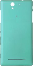 Originele achterkant voor Sony Xperia C3 (groen)