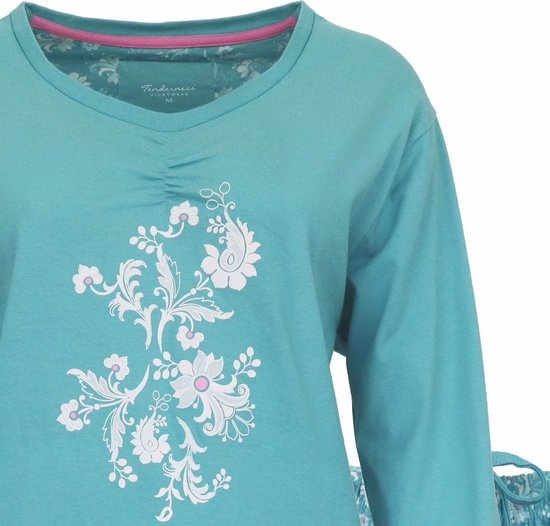 TEPYD2205A Tenderness femme Tendresse Vert Aqua . - Tailles : L