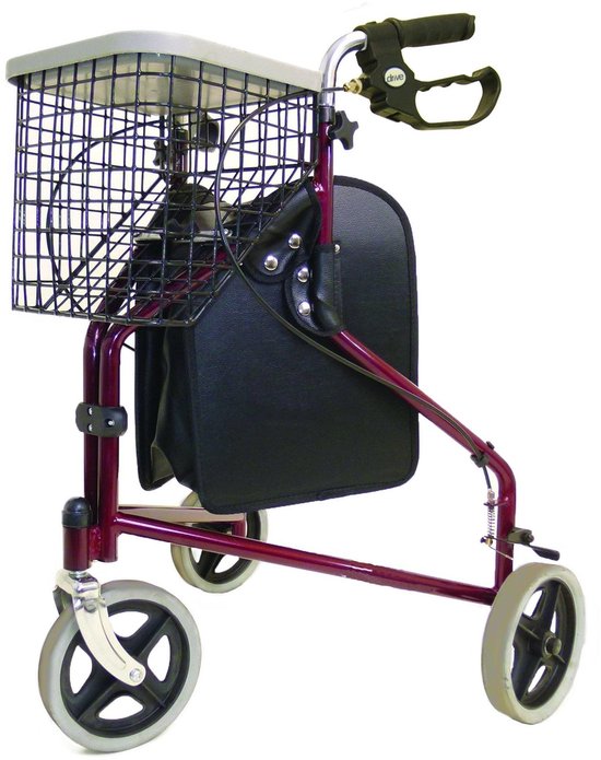 Driewiel binnen rollator Tri-Walker