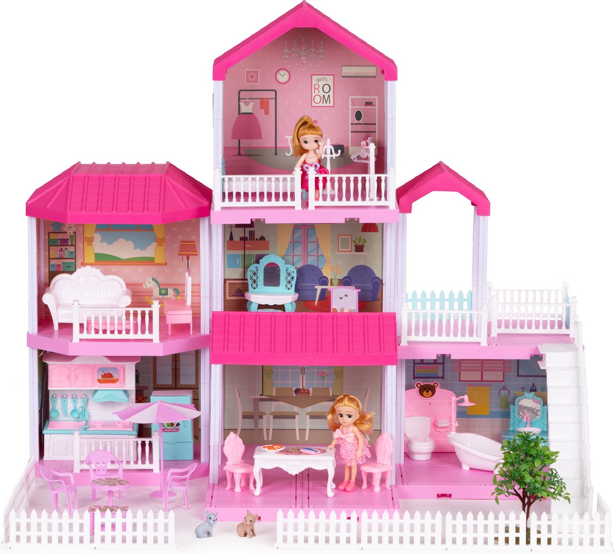 Maak een persoonlijk en fantasierijk poppenhuis | Søstrene Grene