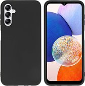 iMoshion Hoesje Geschikt voor Samsung Galaxy A14 (5G) / A14 (4G) Hoesje Siliconen - iMoshion Color Backcover - Zwart