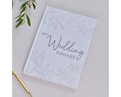 Ginger Ray Wedding planner - Wit boek voor droomhuwelijk - 52 pagina's