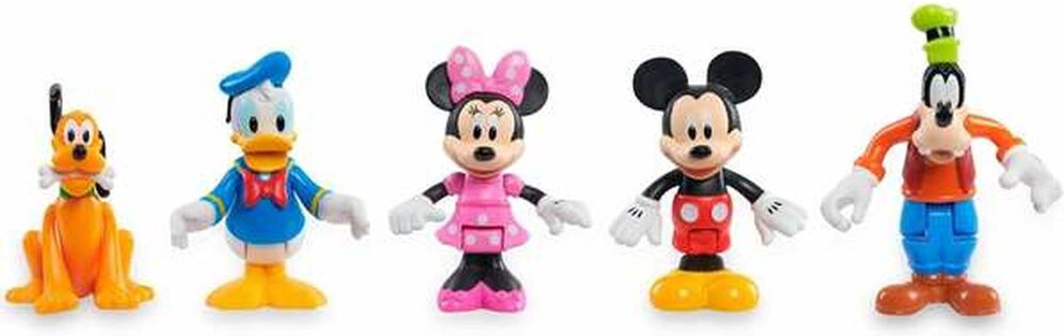 Disney - minnie - coffret 5 figurines 7.5 cm articulees