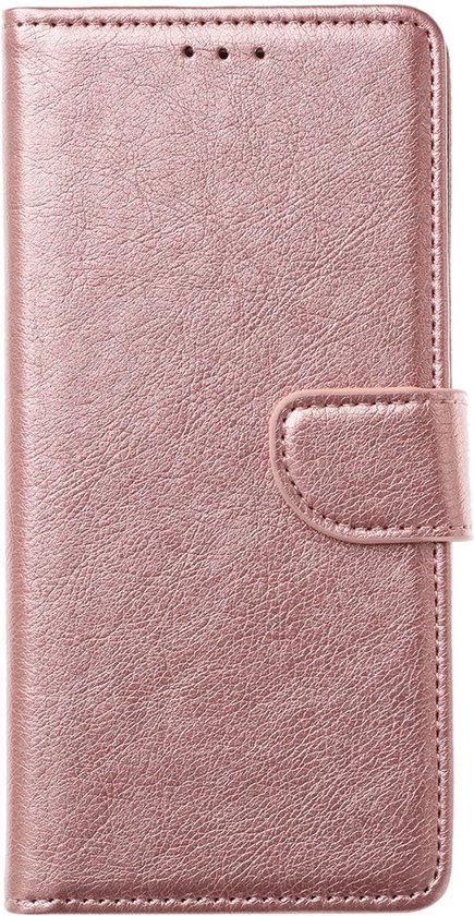 Coque Samsung Galaxy A14 - Bookcase avec porte-cartes - Or rose