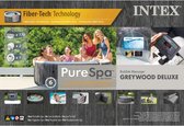 Intex PureSpa Greywood Deluxe Round Bubble Massage Set 6-persoons (220-240 Volt)