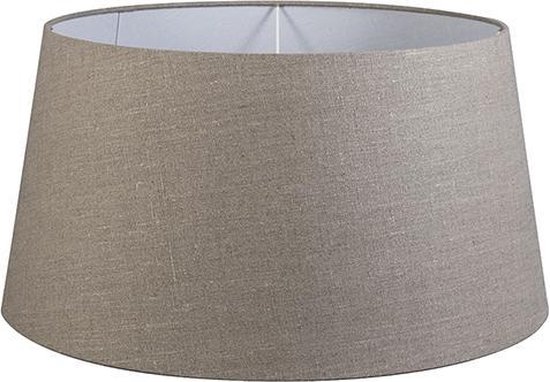 Koop Lampenkap Rond Schuin | Taps | Rotan | Rieten Klemkap Voor Kroonluchter | Lampenkap Met Klem O13cm H9cm Wit