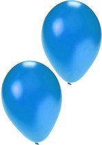 Kwaliteitsballon metallic blue