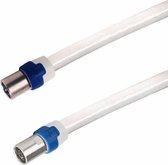 Hirschmann 4G Coax Antennekabel - F-connector - IEC (v) - 5 meter