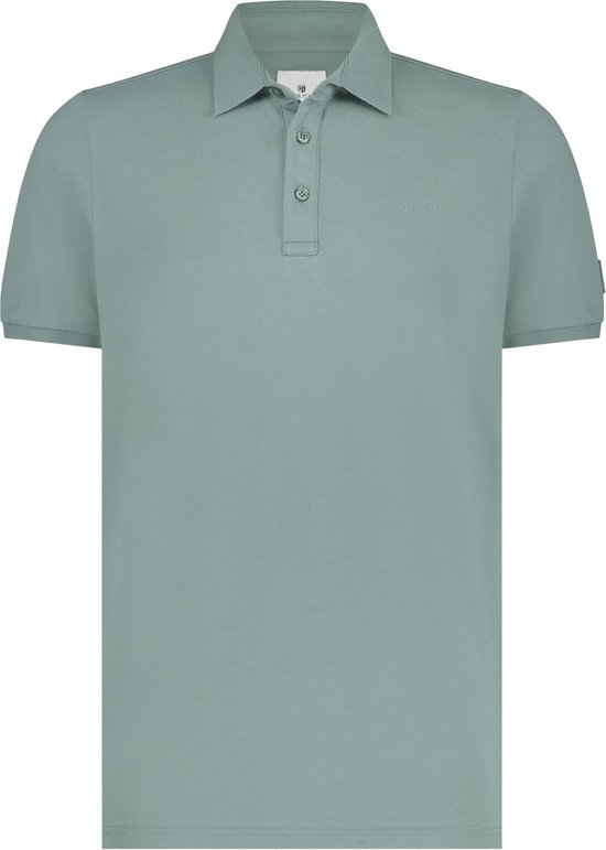 State of Art Polo Polo uni avec imprime en caoutchouc 46113415 5400 Taille homme 4XL bol