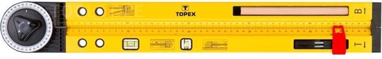 TOPEX gradenboog 500mm 0-270 graden