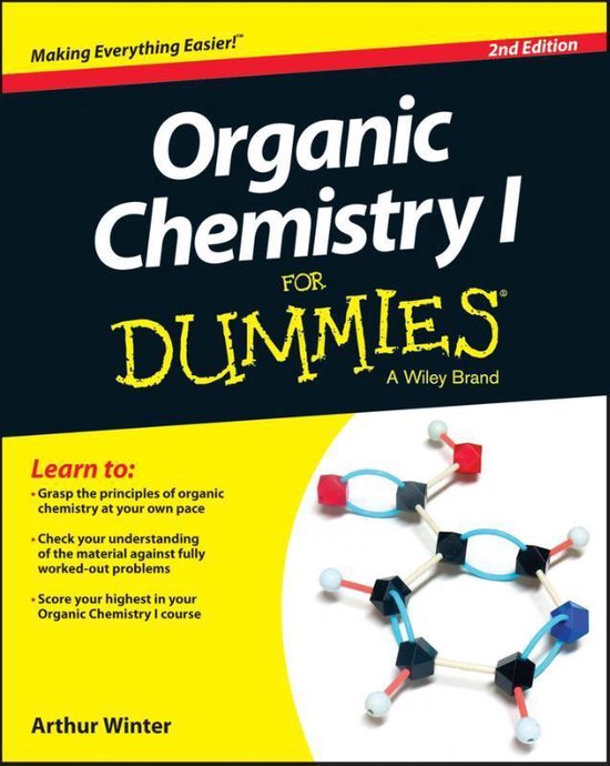 Organic Chemistry I For Dummies(R) - cover
