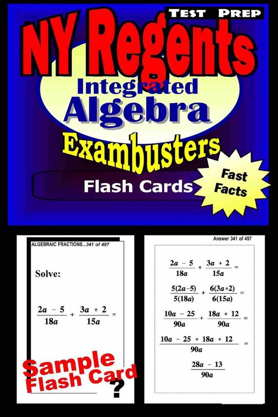 Exambusters Regents - NY Regents Integrated Algebra Test Prep Review--Exambusters Flashcards