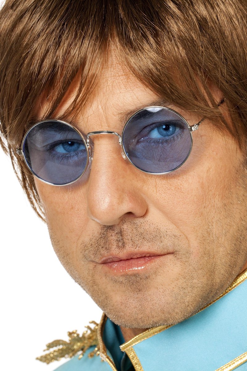 Bril John Lennon blauw