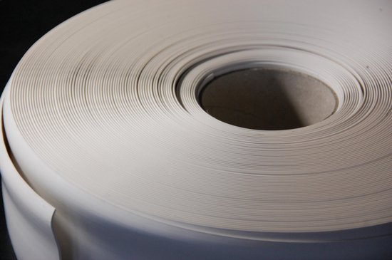 Flexibele PVC plint witte kleur, 10 lopende meter | bol.com