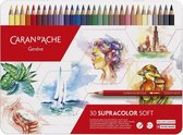 Anniversary Limited Edition Caran D'Ache 30 kleurpotloden Supracolor soft