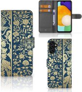 Coque Photo Samsung Galaxy A13 5G Coque Téléphone Fleurs Beige
