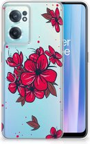 Foto hoesje OnePlus Nord CE 2 5G Telefoon Hoesje Blossom Red