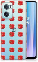 GSM Hoesje OnePlus Nord CE 2 5G Smartphonehoesje Transparant Paprika Red