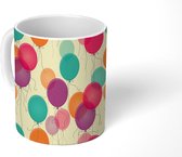 Mok - Koffiemok - Patronen - Feest - Ballonnen - Mokken - 350 ML - Beker - Koffiemokken - Theemok