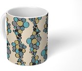 Mok - Koffiemok - Patronen - Stenen - Abstract - Mokken - 350 ML - Beker - Koffiemokken - Theemok