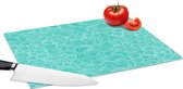 Planche à découper en Verres - 39x28 - Motifs - Water - Mer - Planches à découper en Glas