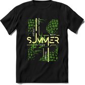 Crazy Summer | TSK Studio Zomer Kleding  T-Shirt | Groen | Heren / Dames | Perfect Strand Shirt Verjaardag Cadeau Maat S