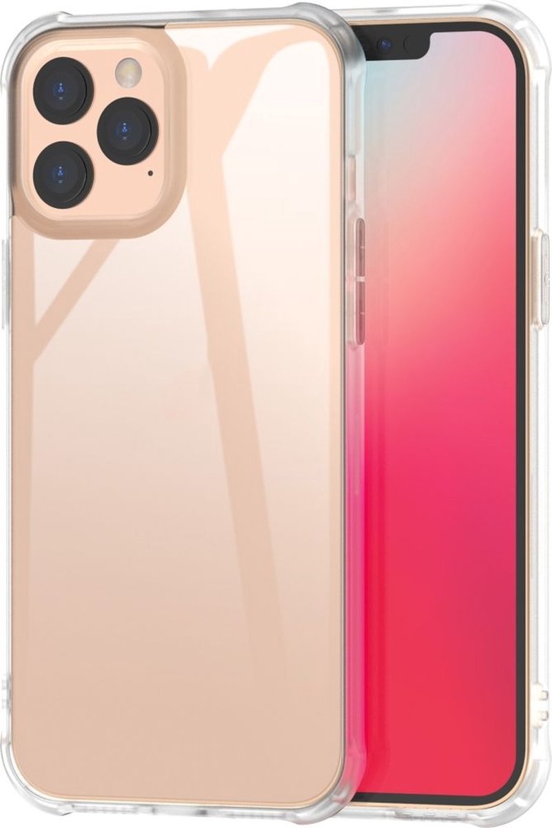 Mobigear Doorzichtig Hoesje geschikt voor Apple iPhone 12 Pro Max Telefoonhoesje Hardcase | Mobigear Crystal Backcover | Doorzichtig Telefoonhoesje iPhone 12 Pro Max | iPhone 12 Pro Max Case | Back Cover - Transparant