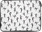 Housse ordinateur 17 pouces - Fille - Danse - Motifs - Fille - Kids - Enfants - Housse ordinateur