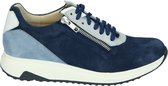 Verhulst 2334 K - Volwassenen Dames veterschoenen - Kleur: Blauw - Maat: 39