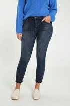 Cassis Dames Jeans met borduurwerk - Sportbroek - Maat 40