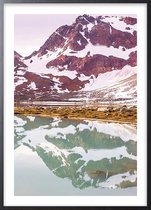 Poster Met Zwarte Lijst - Serenity Lake Poster