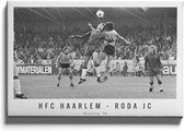 Walljar - HFC Haarlem - Roda JC '78 - Muurdecoratie - Canvas schilderij