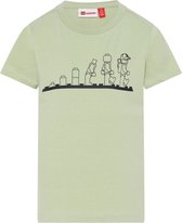 Legowear Jongens Shortsleeve Tshirt Walk Light Green