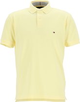 Tommy Hilfiger 1985 Regular Fit polo - citroen geel - Lemon Twist -  Maat: L