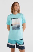 O'Neill T-Shirt SEAWAY - Aqua Spalsh - M