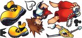 muurstickers Sora vinyl 8 stuks